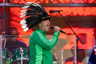 Jamiroquai perform at Lytham Festival