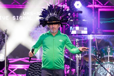 Jamiroquai perform at Lytham Festival