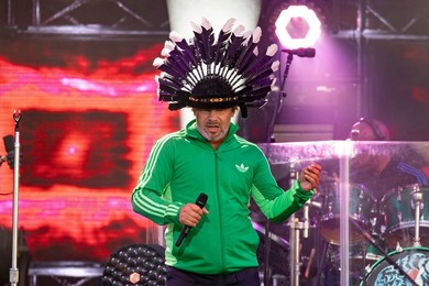 Jamiroquai perform at Lytham Festival