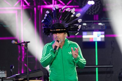 Jamiroquai perform at Lytham Festival