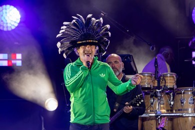 Jamiroquai perform at Lytham Festival