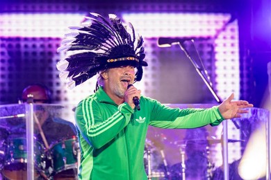 Jamiroquai perform at Lytham Festival