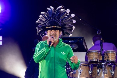 Jamiroquai perform at Lytham Festival
