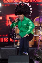 Jamiroquai perform at Lytham Festival