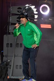 Jamiroquai perform at Lytham Festival