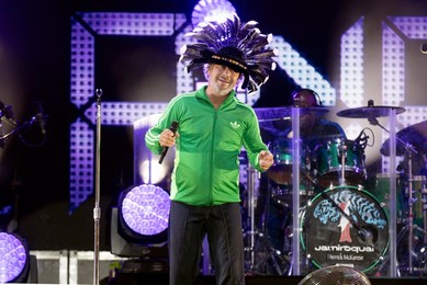 Jamiroquai perform at Lytham Festival