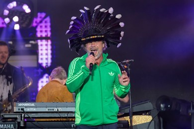 Jamiroquai perform at Lytham Festival