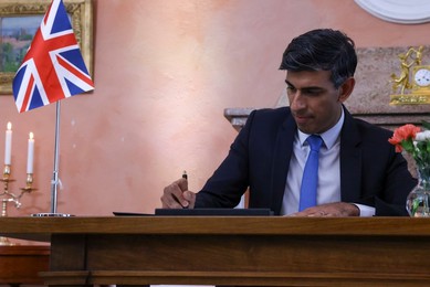 Prime Minister Rishi Sunak attends JEF Summit in Visby