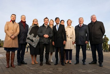 Prime Minister Rishi Sunak attends JEF Summit in Visby