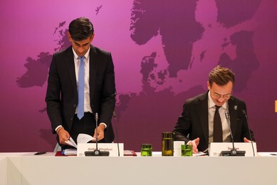 Prime Minister Rishi Sunak attends JEF Summit in Visby