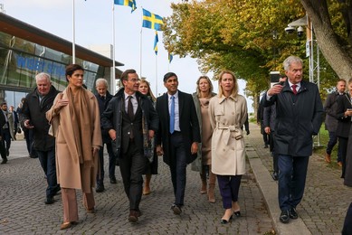 Prime Minister Rishi Sunak attends JEF Summit in Visby