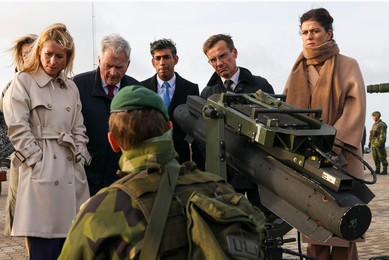 Prime Minister Rishi Sunak attends JEF Summit in Visby