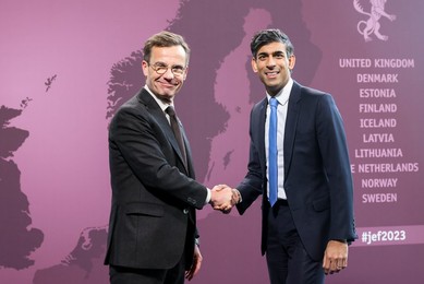 Prime Minister Rishi Sunak attends JEF Summit in Visby