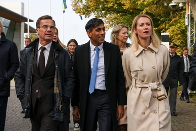 Prime Minister Rishi Sunak attends JEF Summit in Visby