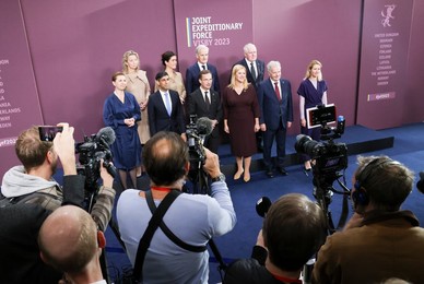 Prime Minister Rishi Sunak attends JEF Summit in Visby