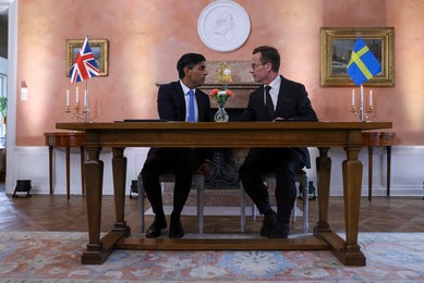 Prime Minister Rishi Sunak attends JEF Summit in Visby