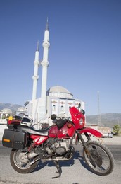Mosque. Kas. Mediterranean Coast. Turkey. Asia Mosque. Kas. Mediterranean coast. Türkiye. Asia