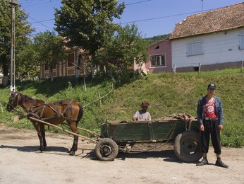 Europe. Romania. Transylvania. Mosna. Village Europa. Romania. Transylvania. Mosna. Village