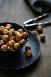 Hazelnuts, Products rich in Vitamin E for a healthy diet, Italy, Europe