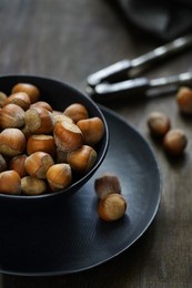 Hazelnuts, Products rich in Vitamin E for a healthy diet, Italy, Europe