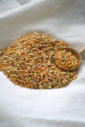 Mixed grain cereals, products rich in Vitamin E for a healthy diet, Italy, Europe