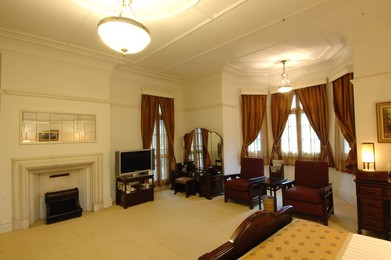 Rui Jin Hotel, 118 RuiJin Rd., Chiang Kai Shek's master bedroom. Shanghai,, China, Asia