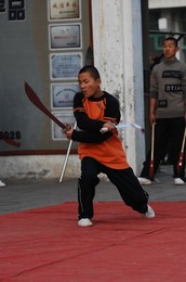 The Shaolin Temple, martial arts training center. Henan, Song Shan Mountain, China