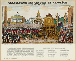 Translation of Napoleon's ashes at the Invalides