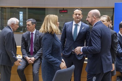 EUROPEAN COUNCIL SUMMIT MEETING THURSDAY