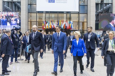EUROPEAN COUNCIL SUMMIT MEETING FRIDAY