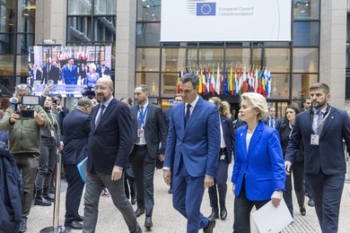 EUROPEAN COUNCIL SUMMIT MEETING FRIDAY