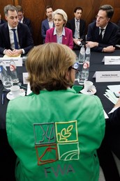EUROPEAN COUNCIL SUMMIT MEETING FARMERS