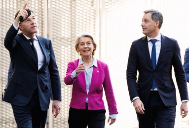 EUROPEAN COUNCIL SUMMIT MEETING FARMERS