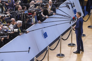 EUROPEAN COUNCIL SUMMIT MEETING WEDNESDAY