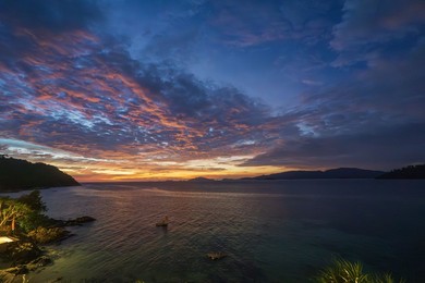 Kolipe Island. Sunset, Thailand, Southeast Asia, Asia