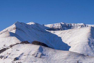 View from Pintura of Bolognola, Marche, Italy, Europe