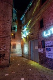 Consalvi Alley, Macerata, Marche, Italy, Europe