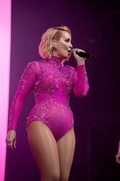 Claire Richards performing live at Mighty Hoopla Festival, Brockwell Park, London on 01 June 2024