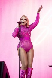 Claire Richards performing live at Mighty Hoopla Festival, Brockwell Park, London on 01 June 2024