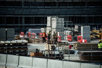 Ceremony for the completion of the structures of the 2026 Olympic Village