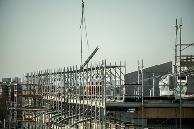 Ceremony for the completion of the structures of the 2026 Olympic Village