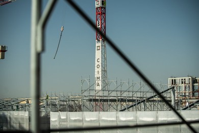 Ceremony for the completion of the structures of the 2026 Olympic Village