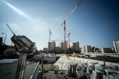 Ceremony for the completion of the structures of the 2026 Olympic Village