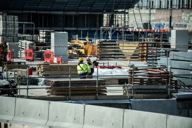 Ceremony for the completion of the structures of the 2026 Olympic Village
