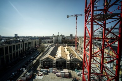 Ceremony for the completion of the structures of the 2026 Olympic Village