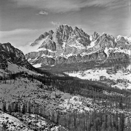 Landscape of Cortina d'Ampezzo