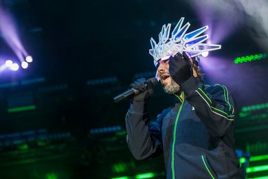 Jamiroquai live in concert in Milan