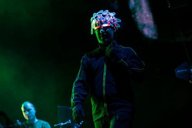 Jamiroquai live in concert in Milan