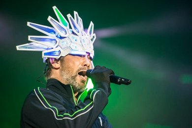 Jamiroquai live in concert in Milan