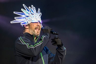 Jamiroquai live in concert in Milan
